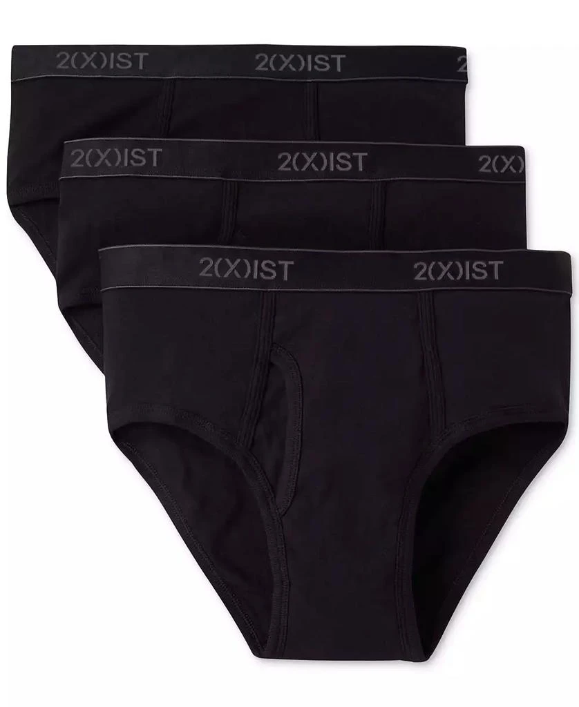 2(x)ist Fly Front Men
s Cotton Briefs, 3-Pack 1