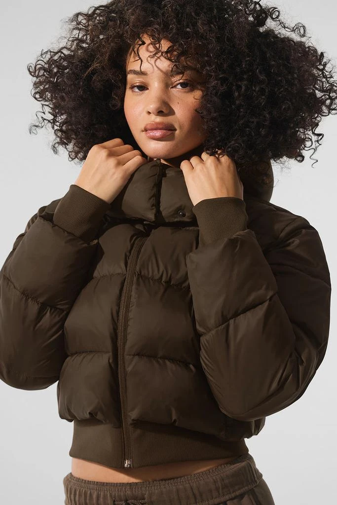 Alo Foxy Puffer Jacket - Espresso 1