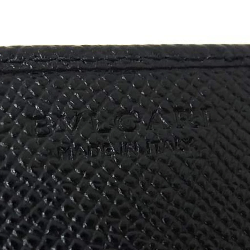 BVLGARI Leather Card Case (Pre-Owned) 2