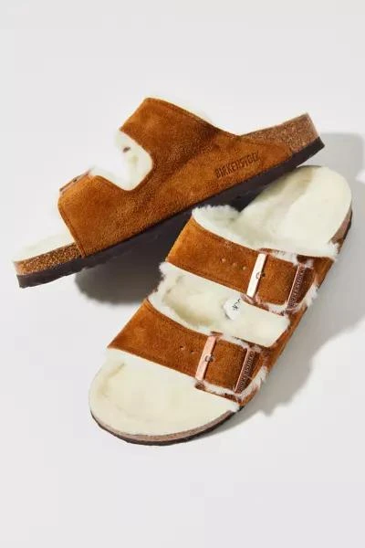 Birkenstock Birkenstock Women's Arizona Strappy Shearling Sandal 2