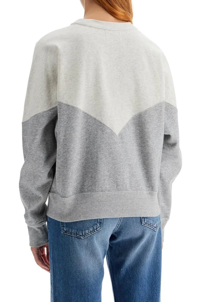 Isabel Marant houston sweatshirt with flocked logo 3