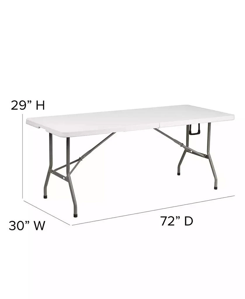 EMMA+OLIVER Outdoor Event/Tailgate Set With Pop Up Event Canopy With Carry Bag, Bi-Fold Table And 4 Folding Chairs 6
