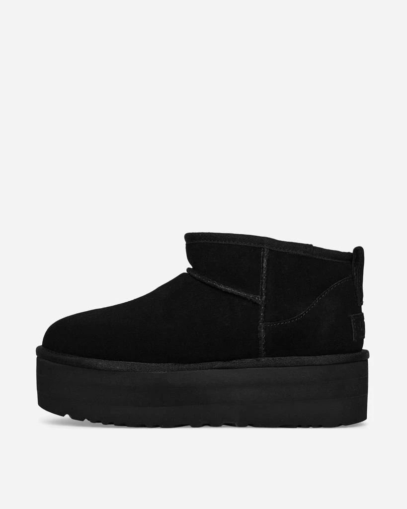 UGG Women's Classic Ultra Mini Platform Boots Black 4