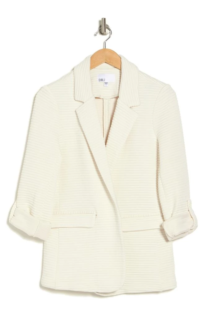 DR2 by Daniel Rainn Stripe Notch Lapel Blazer 3