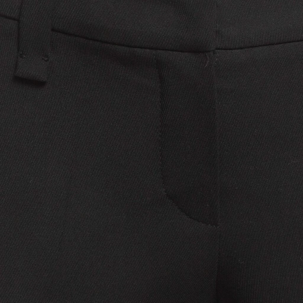 Brunello Cucinelli Brunello Cucinelli Black Wool Cropped Trousers S 3