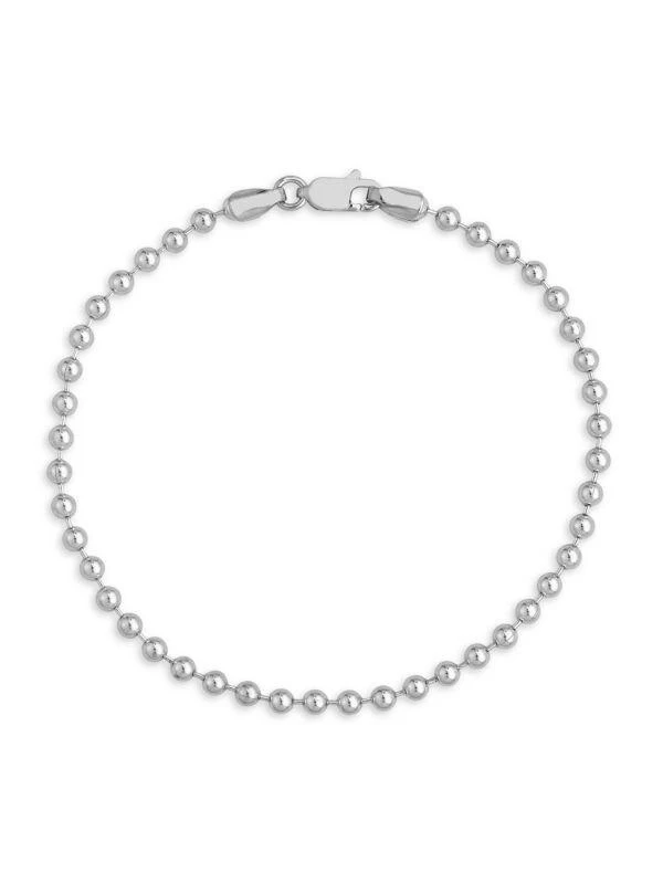 Saks Fifth Avenue 14K Gold Beaded Bracelet 1