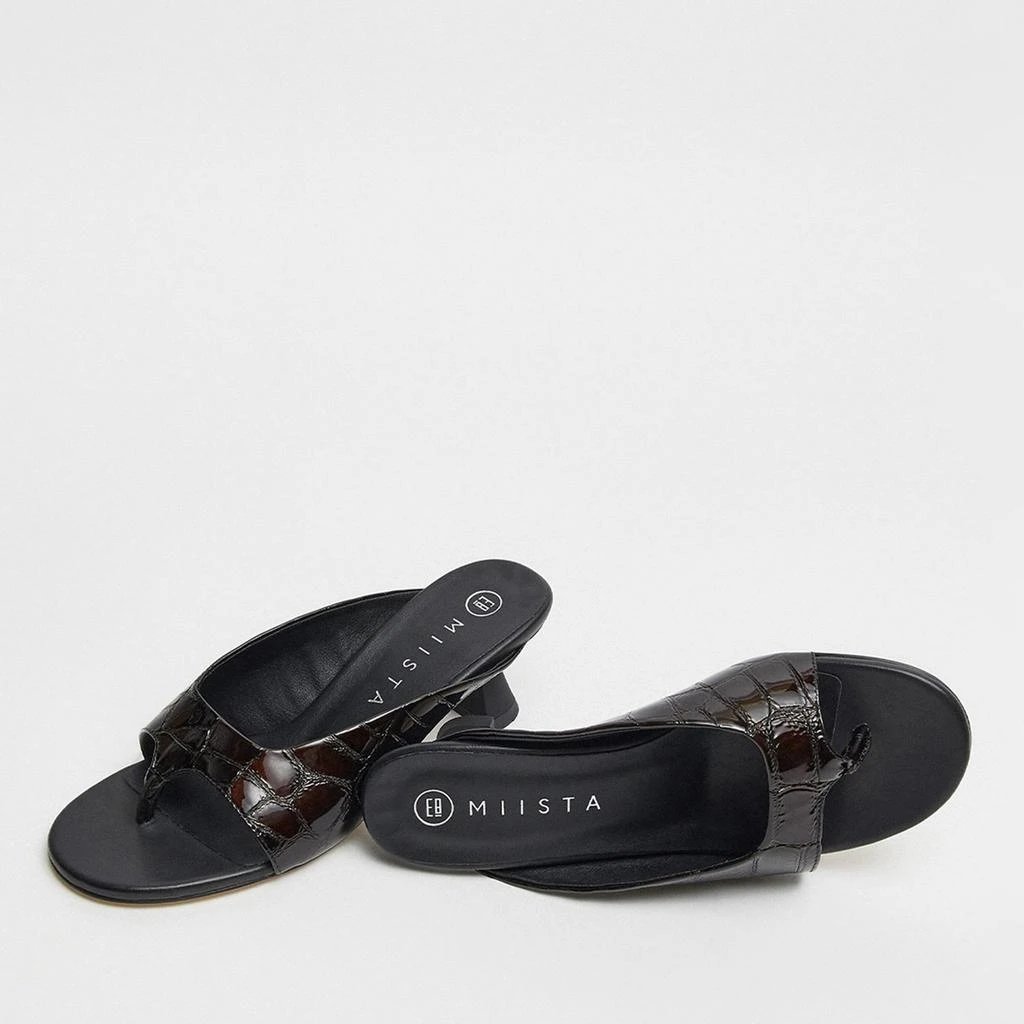 E8 by Miista E8 by Miista Women's Palmira Leather Heeled Mules 3