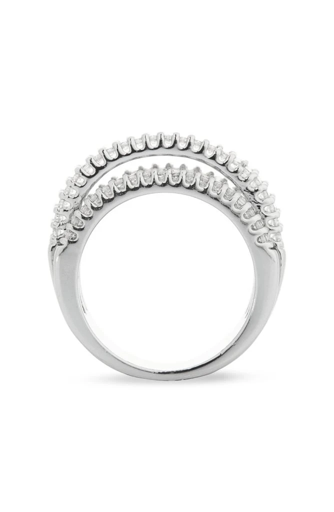 Covet Faux Stack Crystal Ring 2