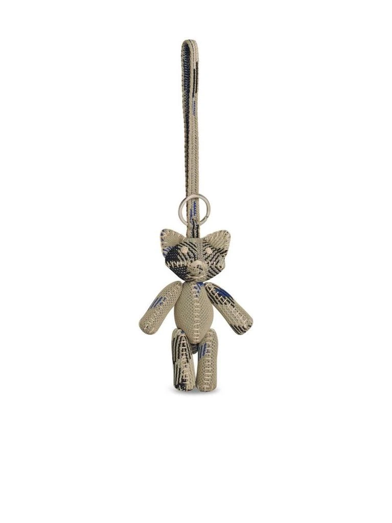 Burberry Foxy' Beige Polyamide Keyring 1