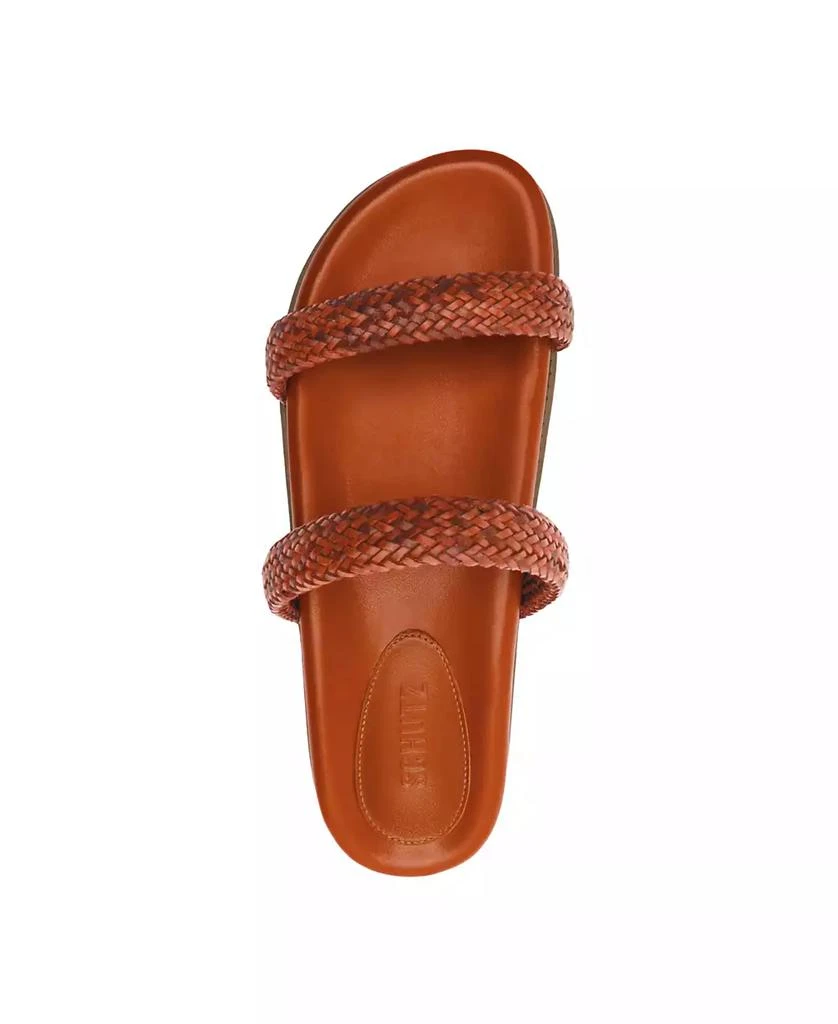 Schutz Women's Ruby Sporty Flat Sandals 4