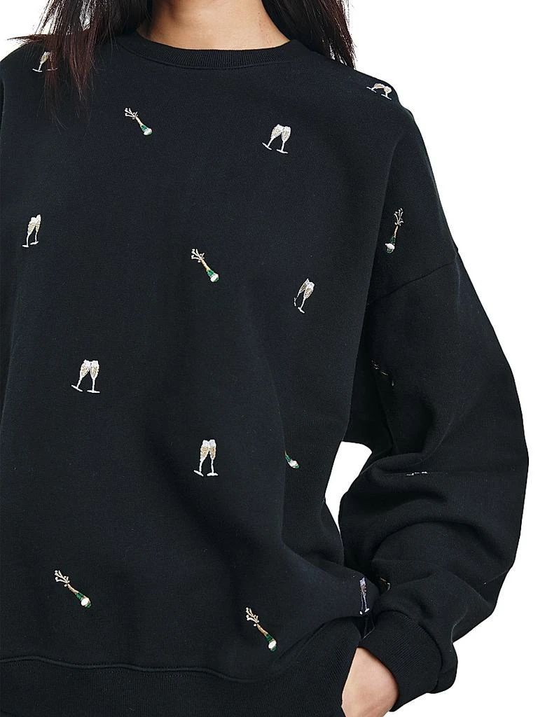 Rails Varsity Embroidered Sweatshirt 7