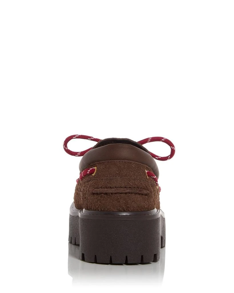 Jeffrey Campbell Women's Crushed Lug Platform Boat Loafers 4