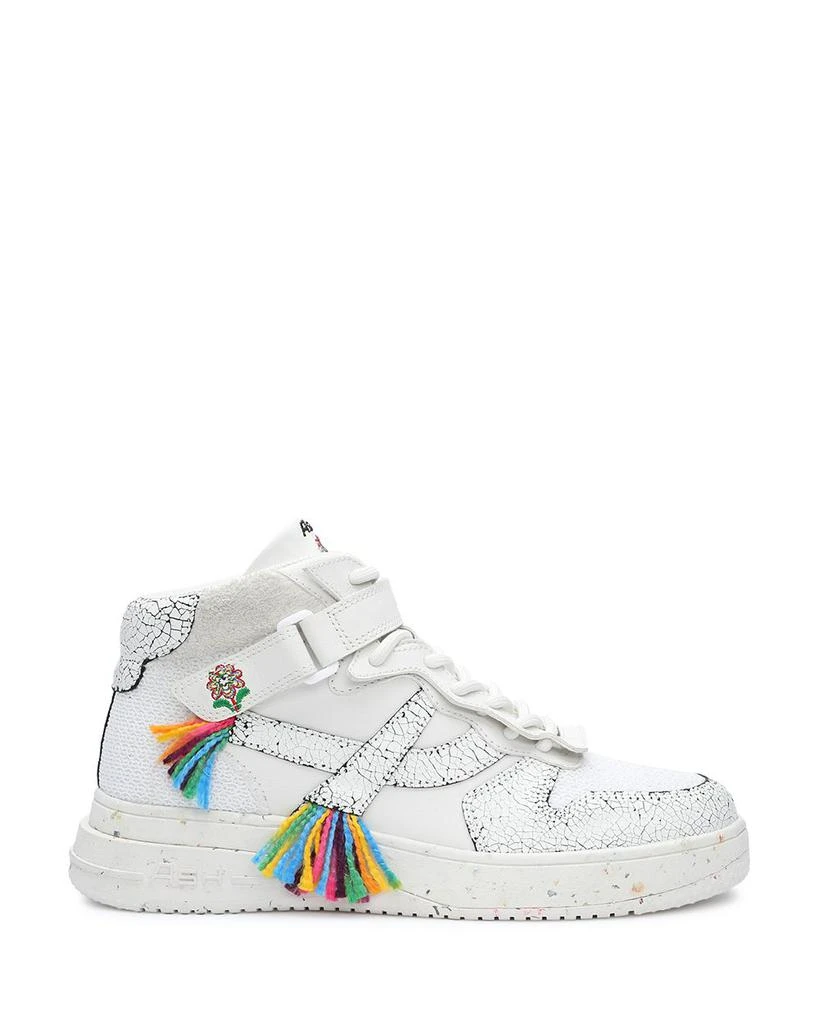 Ash Women's Parker Rainbow Lace Up Embellished Sneakers 2