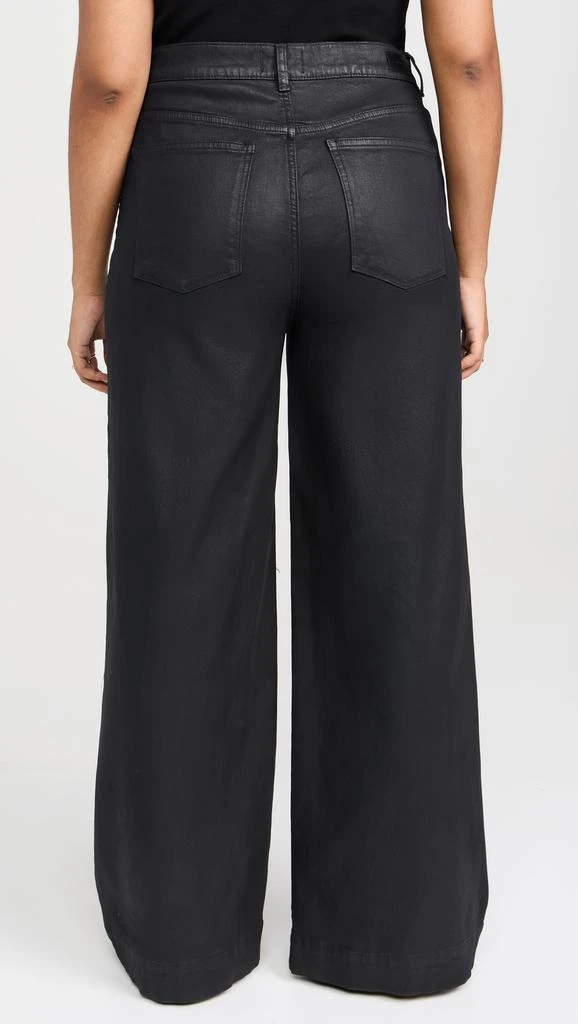 DL1961 Hepburn Wide Leg High Rise Coated Jeans 9