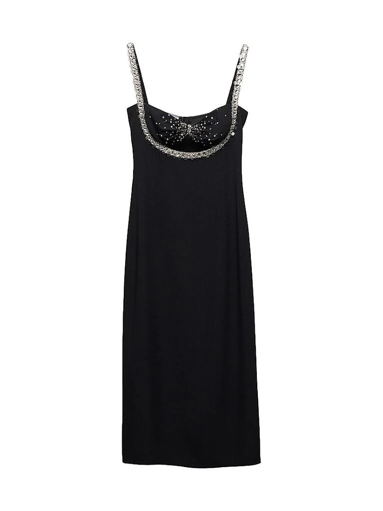 Prada Embroidered Sabl Dress - Dresses & Skirts - Free Shipping -  BeyondStyle