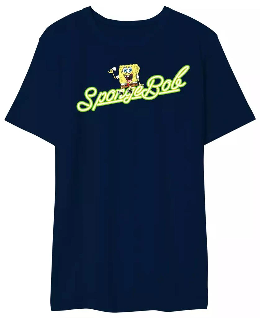 Hybrid Spongebob Coffee Break Men's Graphic T-Shirt 1