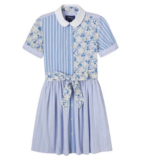 Ralph Lauren Patchwork cotton poplin dress