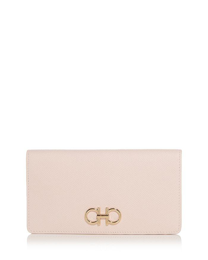 Salvatore Ferragamo Gancini Leather Wallet
