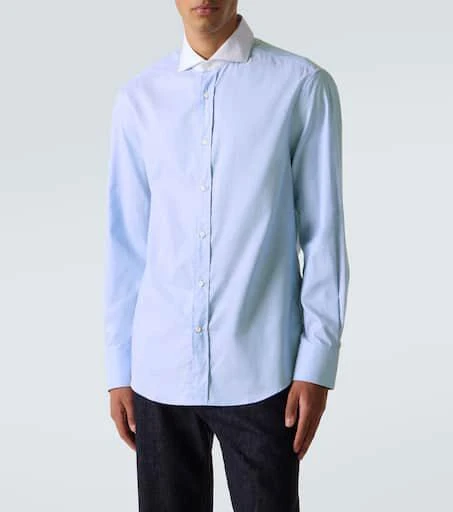Brunello Cucinelli Cotton poplin shirt 3