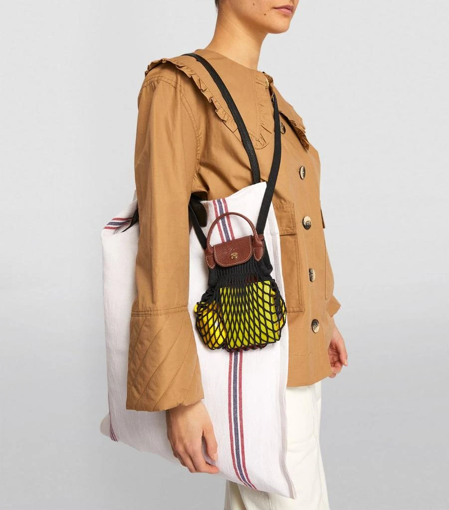 Longchamp Extra-Small Le Pliage Filet Mesh Bag 2