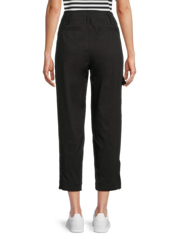 Calvin Klein Barrel Leg Cropped Cargo Pants 2