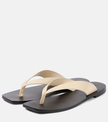 A.Emery Kinto leather thong sandals 5