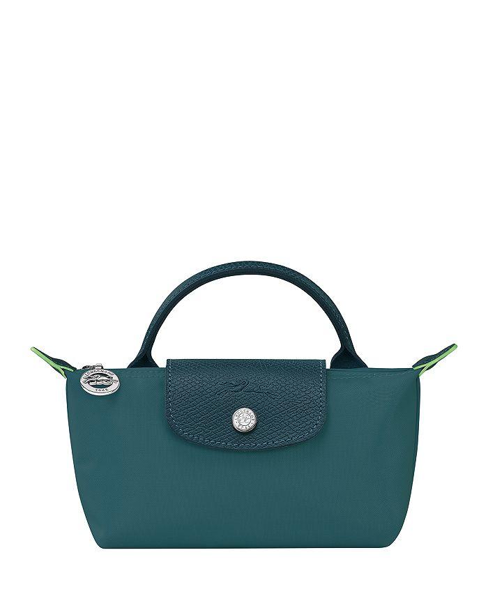 Longchamp Le Pliage Green Mini Pouch