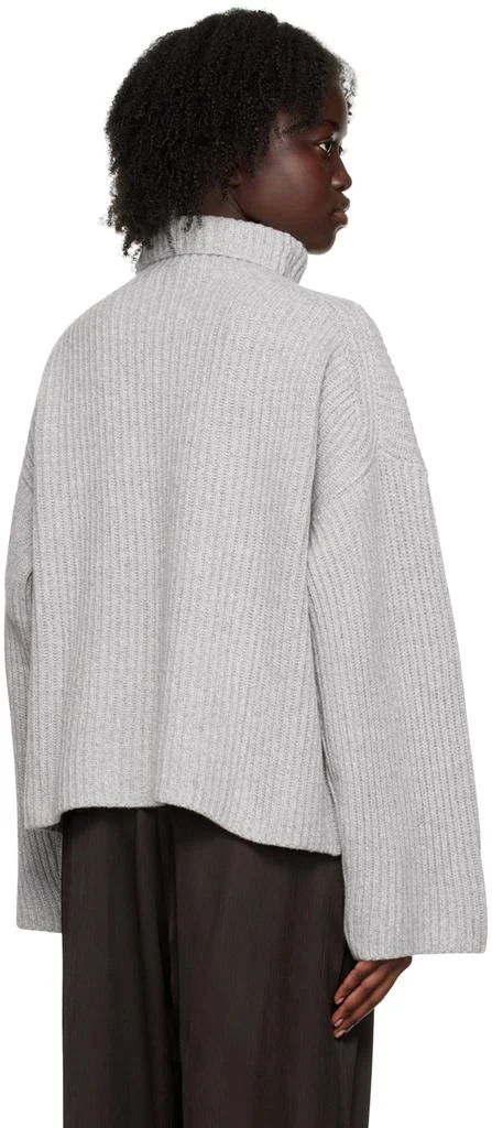 HOUSE OF DAGMAR Gray Azalea Turtleneck 3