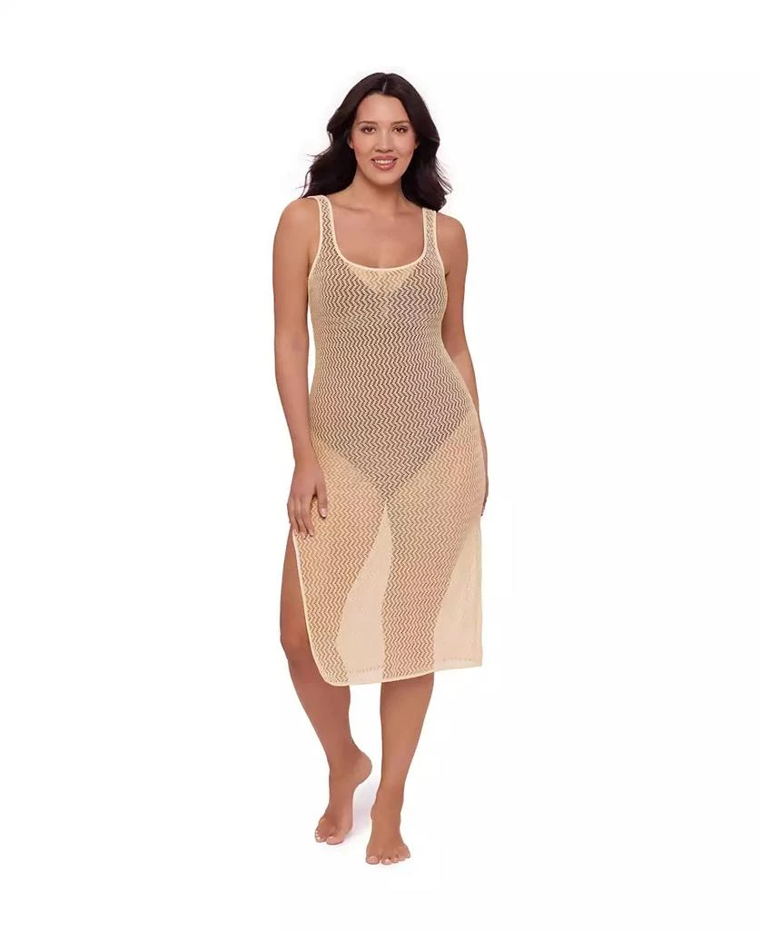 S3 Apparel Women
s S3 Front Slit Crochet Swimsuit Coverup Dress