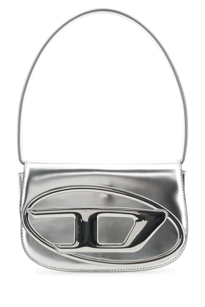 Diesel Silver leather 1DR shoulder bag 1