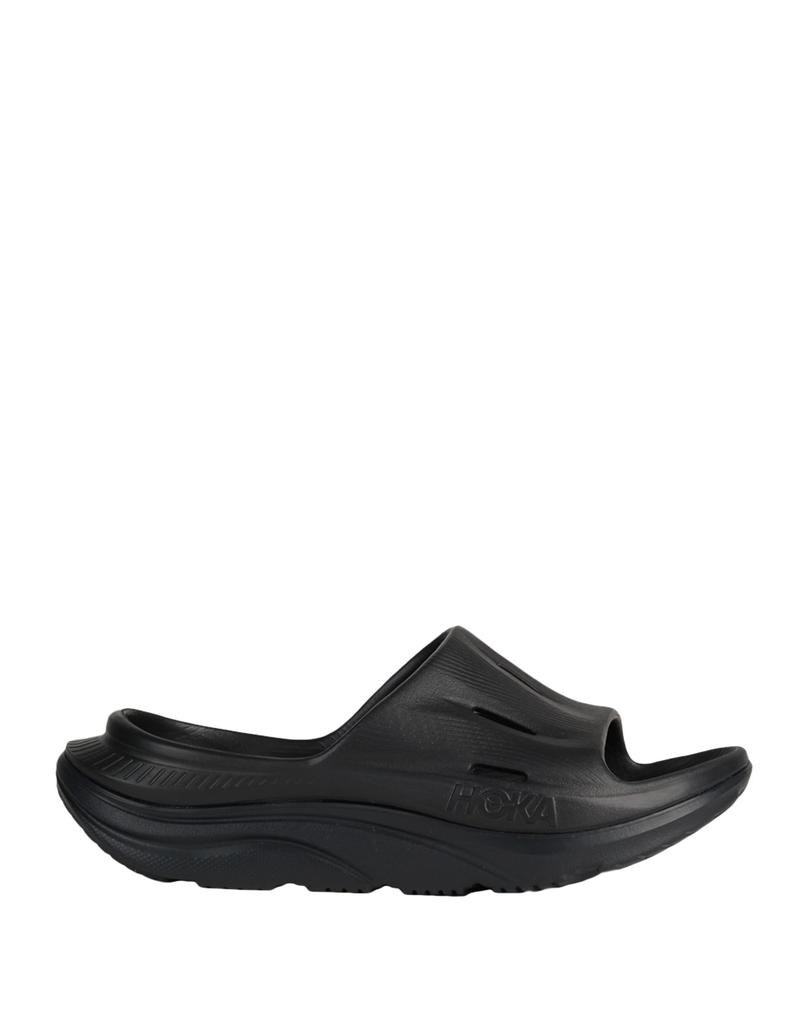 Hoka One One Black Ora Recovery Slide 3 - Sandals - Compare
