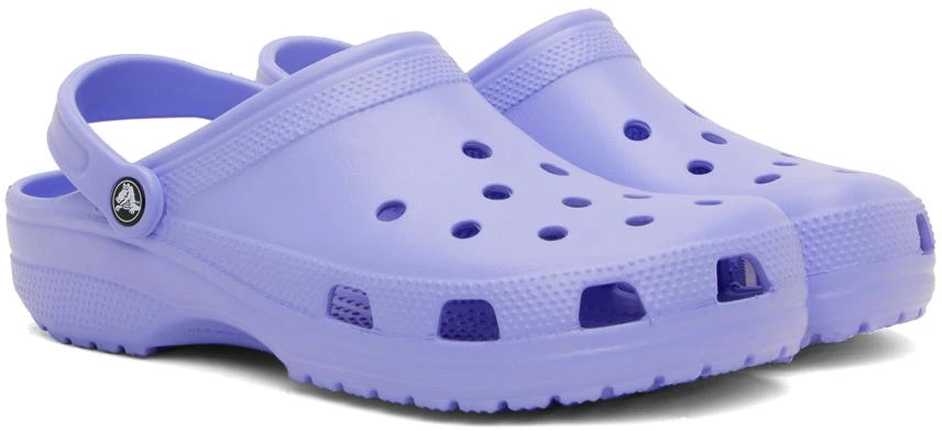 Crocs Purple Classic Clogs 4