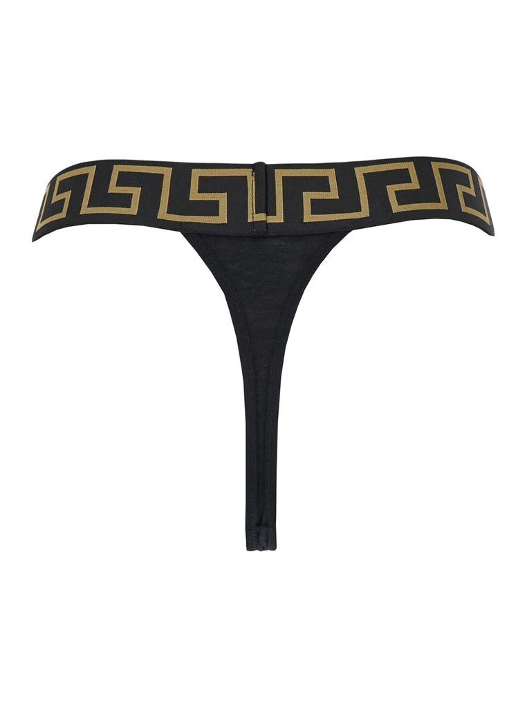 Versace Versace Greca Border Stretched Thongs 2