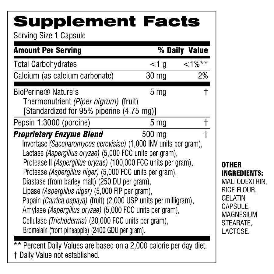 Botanic Choice Digestive Enzyme Complex 2