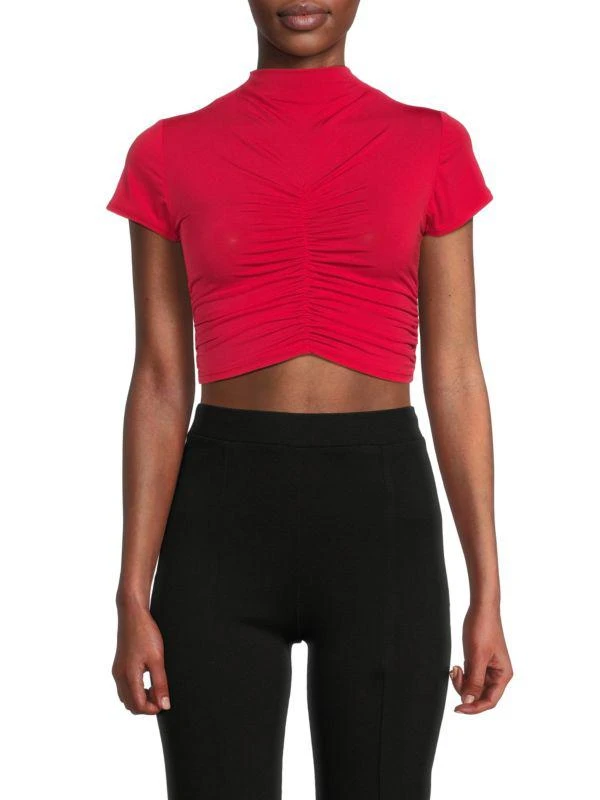 Love Ady Ruched Crop Top 1