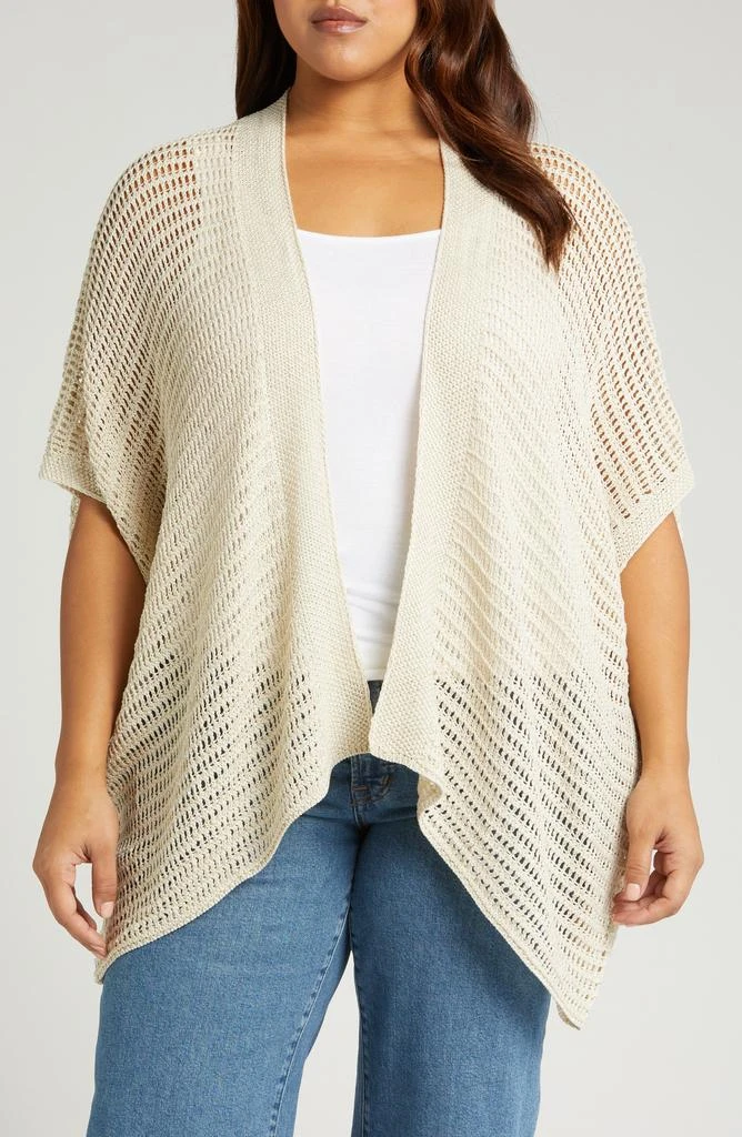 Max Studio Open Stitch Cardigan 1