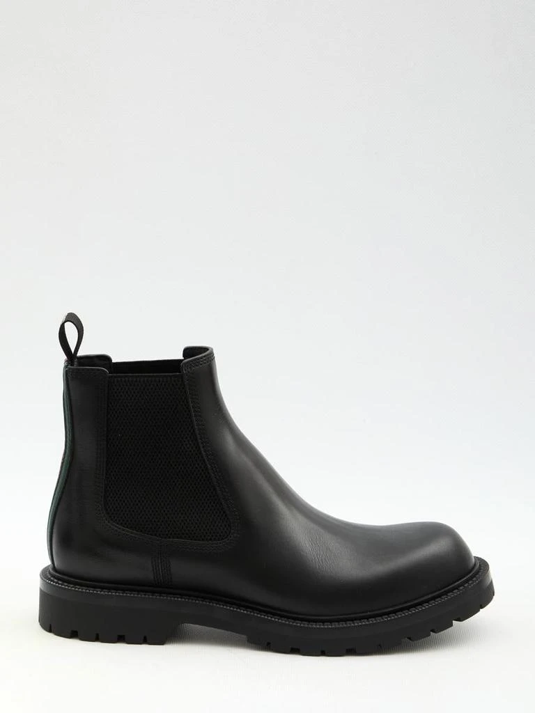 Gucci Chelsea Boots With Web 1