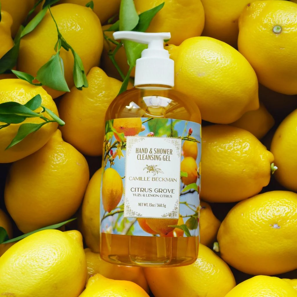 Camille Beckman Hand & Shower Cleansing Gel 13oz Citrus Grove 3