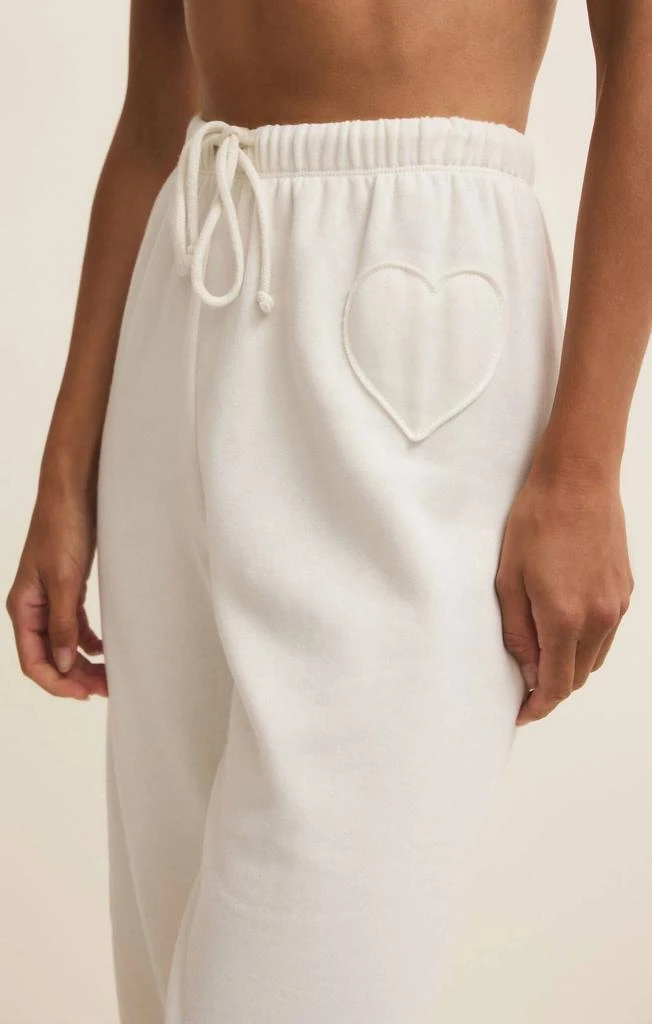 Z Supply Z Supply - Heart It Fleece Jogger 4