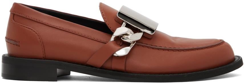 JW Anderson Black Gourmet Chain Loafers - Business Casual