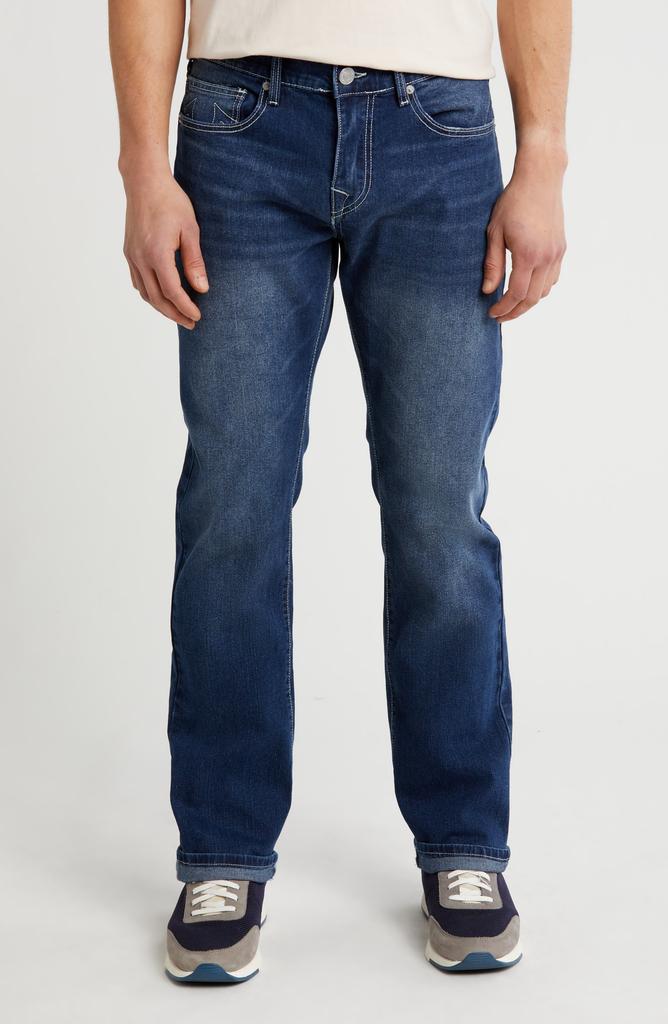 True Religion Ricky Snap Straight Leg Jeans
