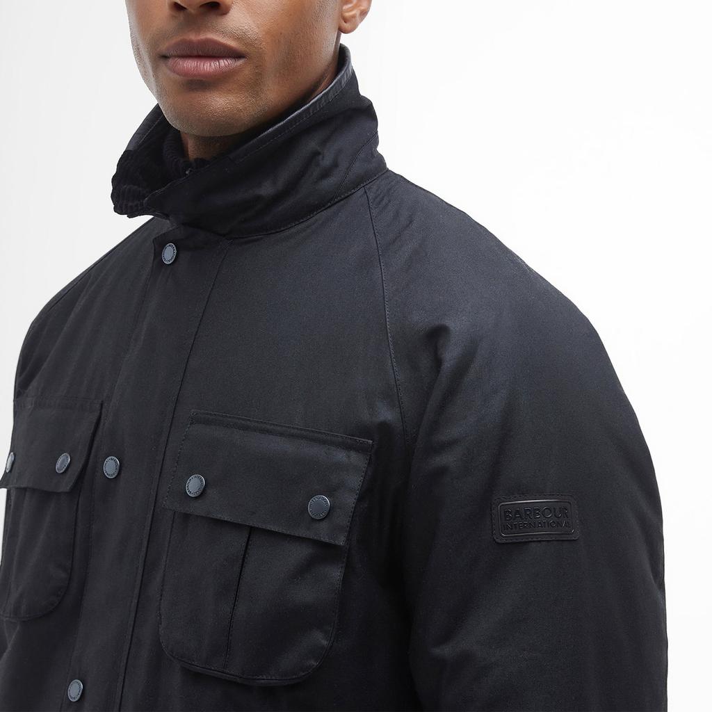 Barbour International Oving Waxed Cotton Jacket – On Sale Now with