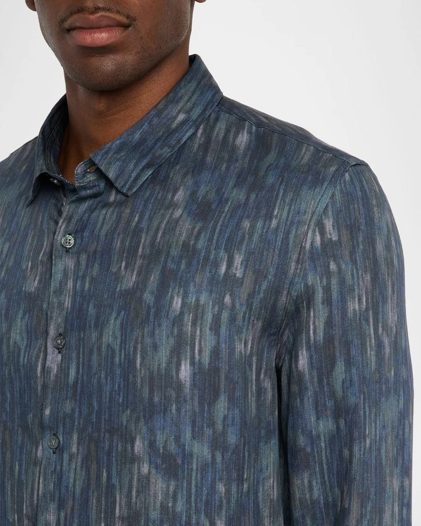 green emerald velvet dress JOHN VARVATOS dress shirt in solid light purple main image 0