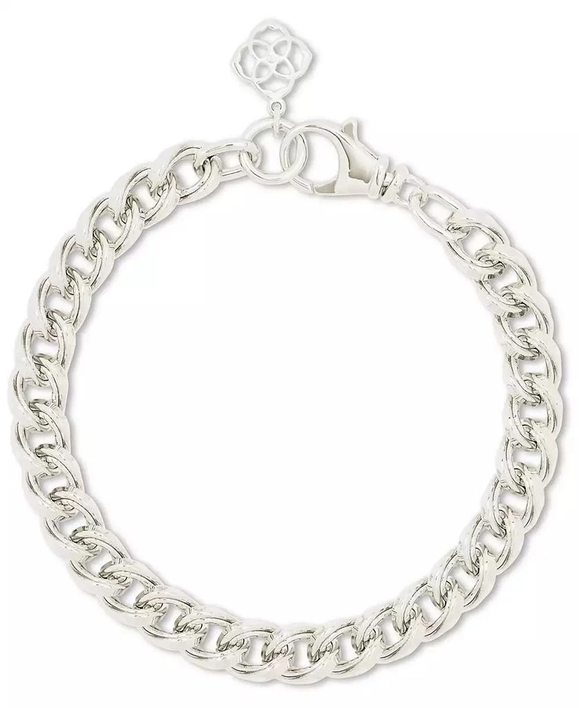 Kendra Scott Pavé Logo Charm Chain Link Bracelet 1