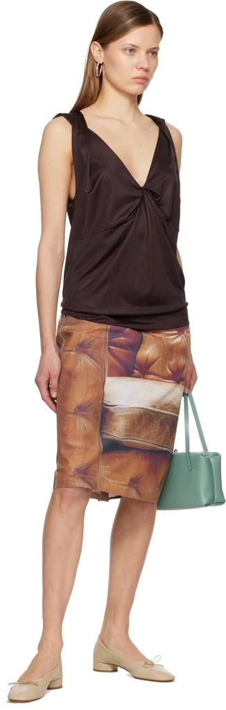 AEYDE Beige Onda Heels 5