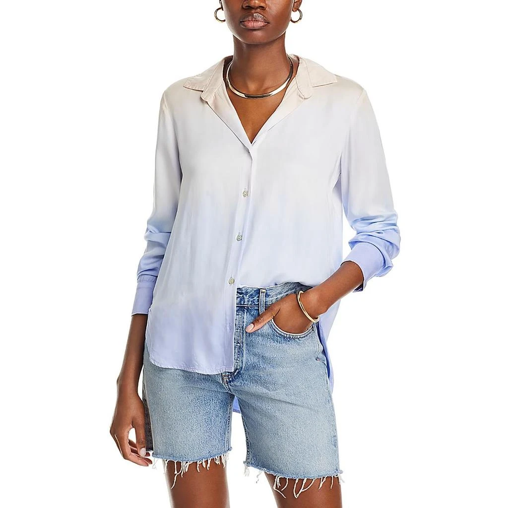Bella Dahl Womens Collar Long Sleeve Button-Down Top 3