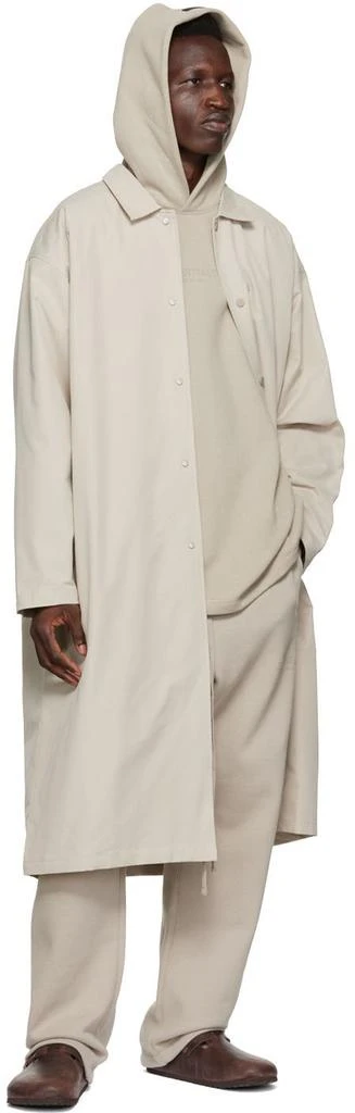 Essentials Gray Long Coat 4