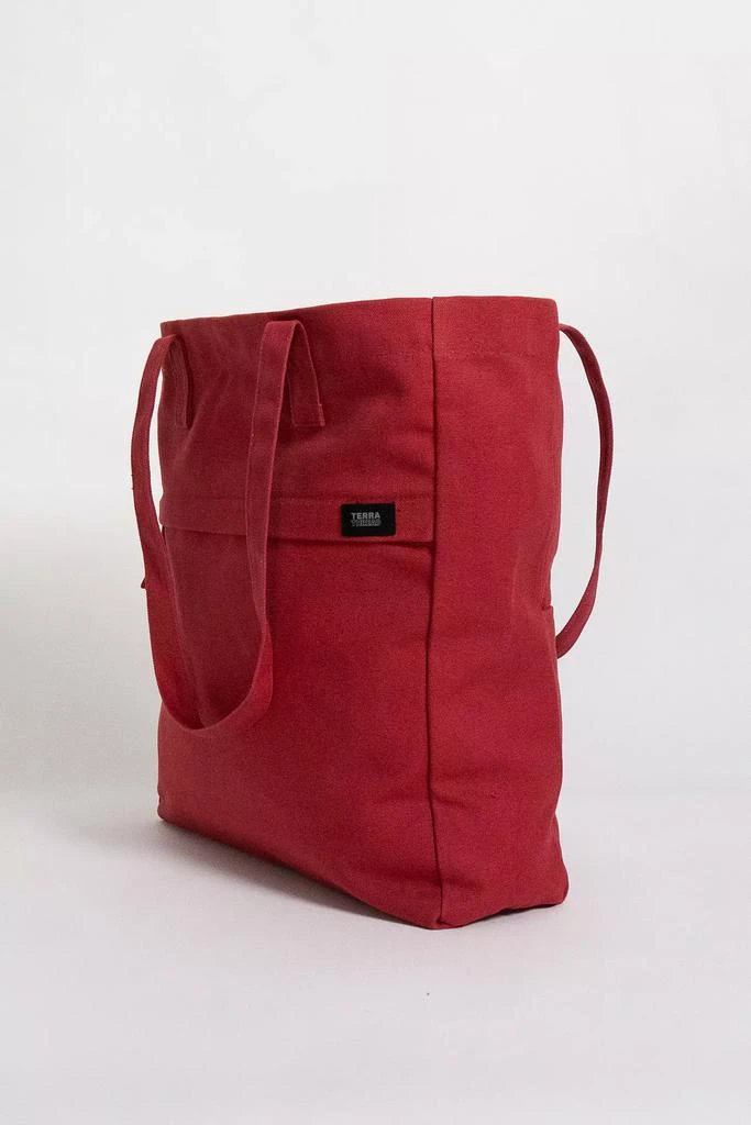 Terra Thread Terra Thread Organic Cotton Multi Pocket Canvas Tote 2
