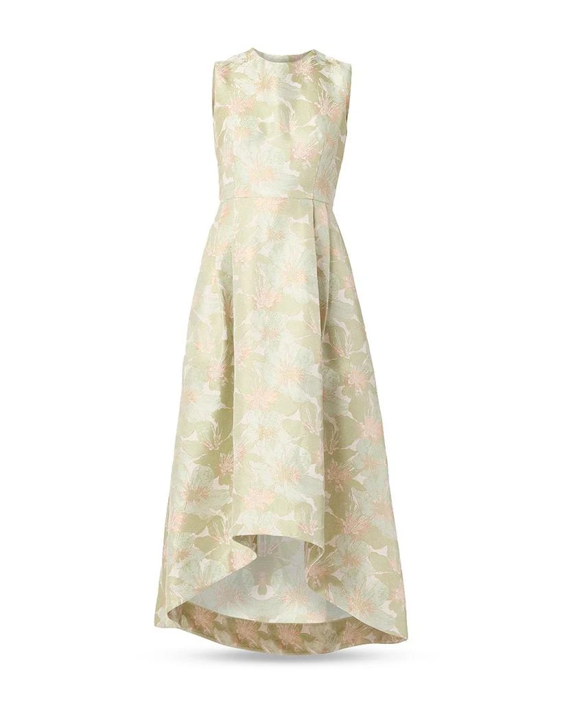 Shoshanna Daniela Floral Jacquard A-Line Dress 4