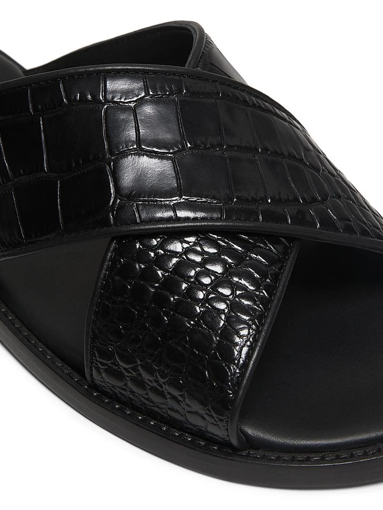 Manolo Blahnik Otawi Leather Sandals 5